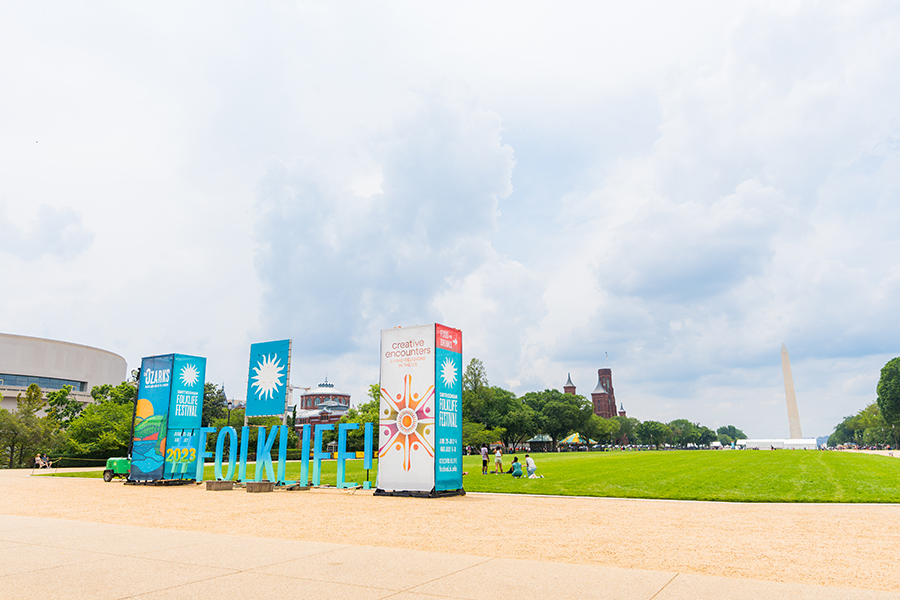 Smithsonian Folklife Festival on The National Mall