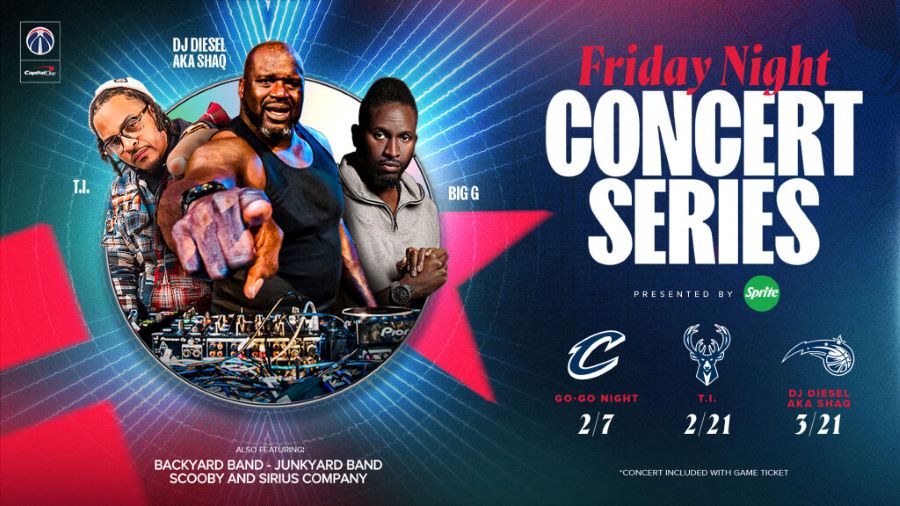 Washington Wizards Friday Night Concert Series